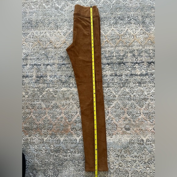 OFF TRACK leather suede leggings size M run small!!! - Picture 8 of 12